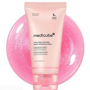 NWT/NIB Medicube Pink Night Wrapping Mask